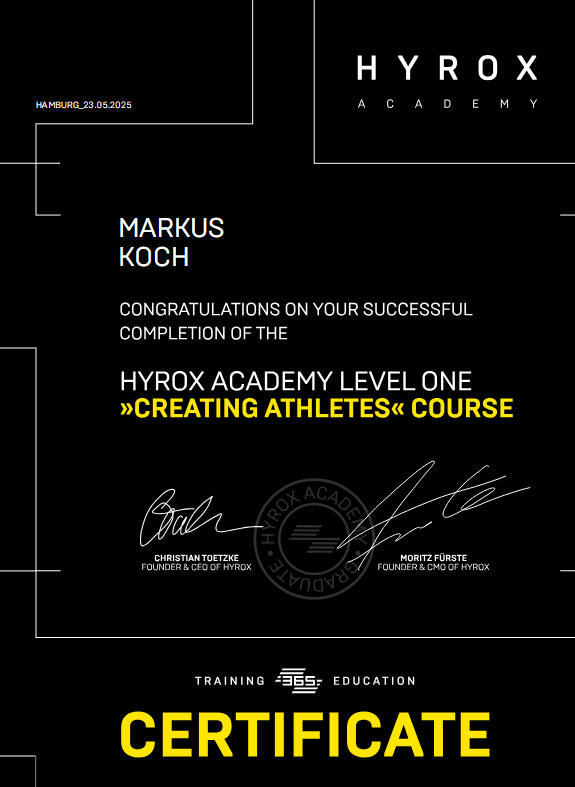Hyrox Level 1 Hyrox Level 1